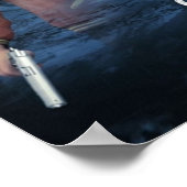 Het leven is vreemd in het geheugen poster (Hoek)