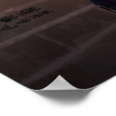 Het leven is vreemd voor het Storm Poster (Hoek)