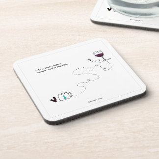 Het leven is wat er gebeurt met Onderzetters