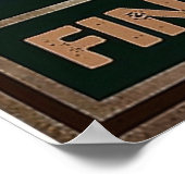 Het leven is wat je bakt poster (Hoek)