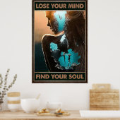 Het leven is wat je bakt poster (Keuken)