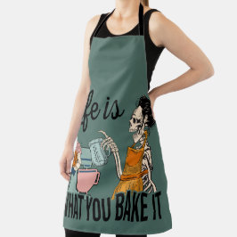 Het leven is wat je het noemt schort