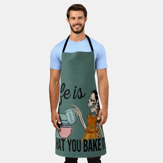 Het leven is wat je het noemt schort (Gedragen)