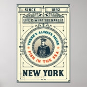 Het leven is wat je maakt poster (Voorkant)