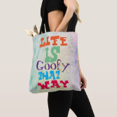 Het leven is zo goed. tote bag (Dichtbij)