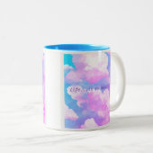 Het leven is zo mooi Mok – Sky Blue esthetische be (Voorkant rechts)