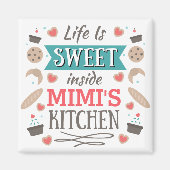 Het leven is zoet in de keuken van Mimi Magneet (Voorkant)
