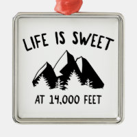 Het leven is zoet op 14.000 voet