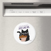 Het leven is zoet - ronde magneet (Insitu (Vaatwasser))