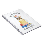 Het leven is zoeter in de 5e klas leraar notitieboek (Rechterzijde)