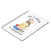 Het leven is zoeter in de kleuterschool Milkshake  Notitieboek (Linkerzijde)