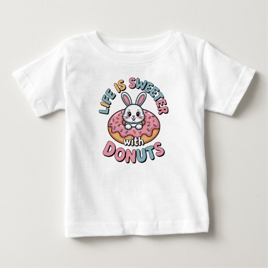 Het Leven Is Zoeter Met Donuts (Voorkant)