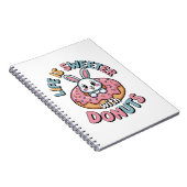 Het leven is zoeter met donuts notitieboek (Rechterzijde)