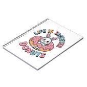 Het leven is zoeter met donuts notitieboek (Linkerzijde)
