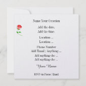 Het leven is zo'n goede uitnodiging (Achterkant)