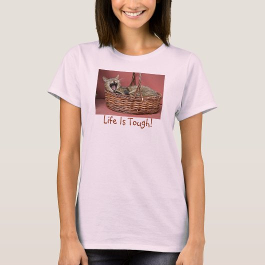 Het leven is zwaar T-Shirt (Voorkant)