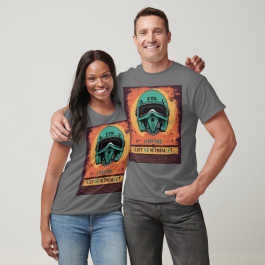 Het leven is zwaar t-shirt (Unisex)