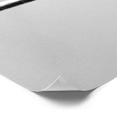 Het leven kan alleen maar achteruit worden begrepe poster (Hoek)