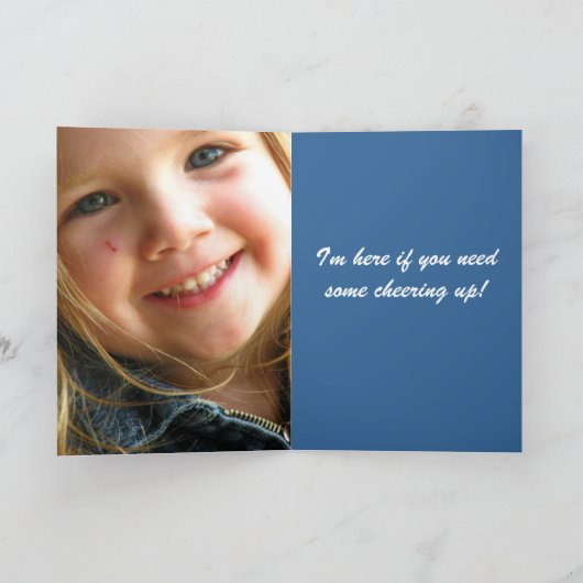 Het leven kan ruw zijn kaart (Binnen)