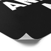 Het leven kent me schamele citaat poster (Hoek)