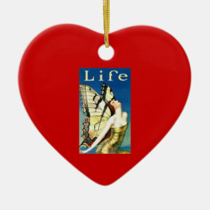 Het leven... Keramische ornament