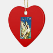 Het leven... Keramische ornament (Links)