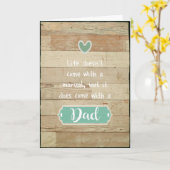 Het leven komt niet met een handleiding, maar met  kaart (Gele Bloem)