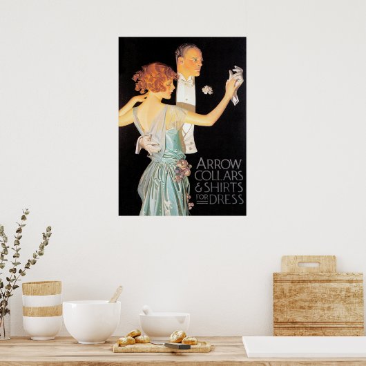 Het leven - Leyendecker Poster (Keuken)