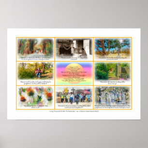 Het leven met het Poster van Beatitudes