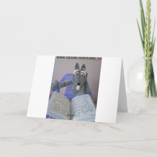 Het leven met u is een joyride feestdagen kaart (Achterkant)