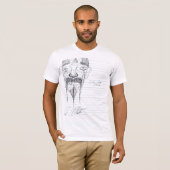 Het leven na de dood t-shirt (Voorkant volledig)