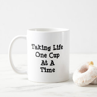 Het leven nemen van een kopje per keer - Mok-a-Tud Koffiemok