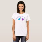 Het leven omhoog Logo T-shirt (Voorkant volledig)