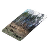 Het leven op de rand Flexibele Foto Magnet Magneet (Linkerzijde)