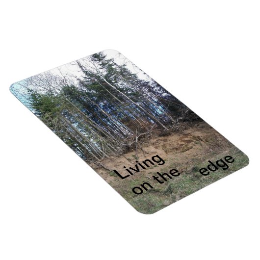 Het leven op de rand Flexibele Foto Magnet Magneet (Rechterzijde)