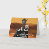 Het leven op de Verjaardag van Mars horiz Kaart (Gele Bloem)