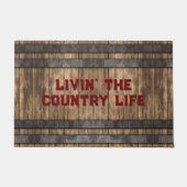 Het leven op het platteland deurmat (Voorkant)