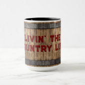 Het leven op het platteland mok (Midden)