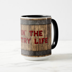 Het leven op het platteland mok