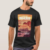 Het leven op Mars is mij in 2050 T-shirt (Voorkant)