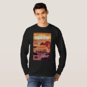 Het leven op Mars is mij in 2050 T-shirt (Voorkant volledig)