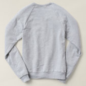 Het leven... Schnauzer - Donker Sweatshirt (Vrouwe (Design achterkant)