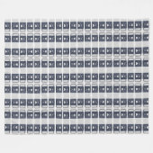 Het leven terug brengen fleece deken (Voorkant (Horizontaal))