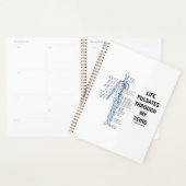 Het leven trekt door mijn Veneuze Systeem van de V Planner (Display)
