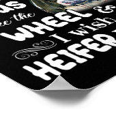 Het leven tussen jezus en het wiel wil ik graag poster (Hoek)