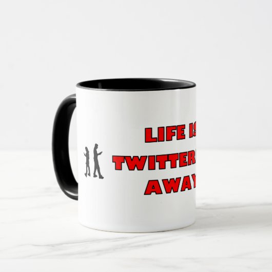 HET LEVEN TWITTERT DE MOK WEG (Voorkant links)