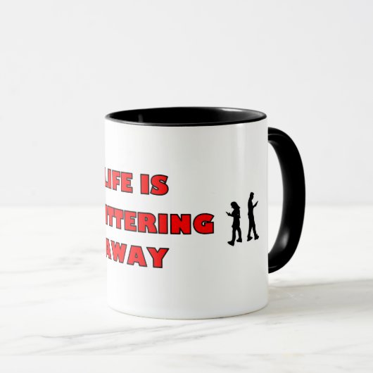 HET LEVEN TWITTERT DE MOK WEG (Voorkant rechts)