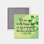 Het leven van anderen ophelderen magneet (Voorkant / Achterkant)