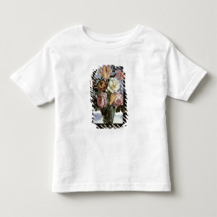Het leven van bloemen in een drink glas kinder shirts
