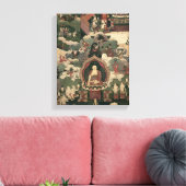 Het leven van Boeddha Sakymuni Canvas Afdruk (Insitu (Woonkamer))